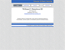 Tablet Screenshot of danielsonsoftwareconsulting.com